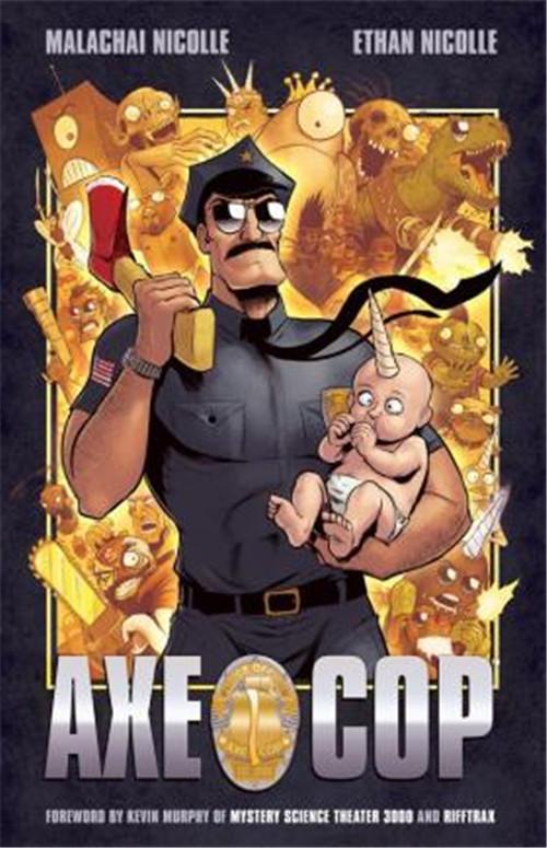 [美剧] 斧子警察/axe cop 全集第1季第1集剧本完整版