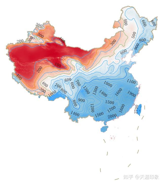 请问降雨等值线图是一般用什么软件绘制的 知乎
