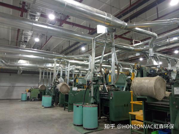 纺织厂中央吸尘系统的应用