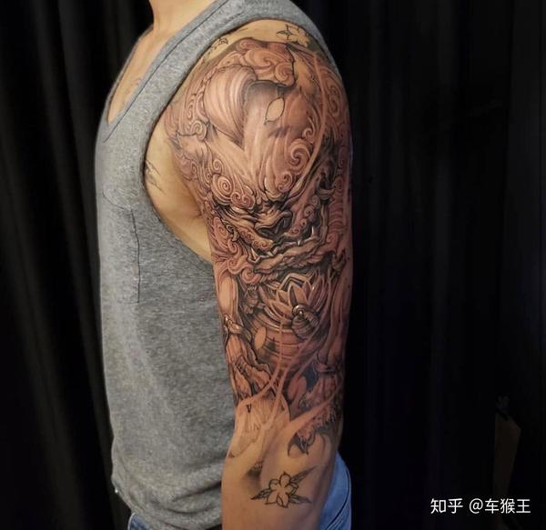 为什么一些中国神话类型的图案(例如龙 啊麒麟啊)纹身