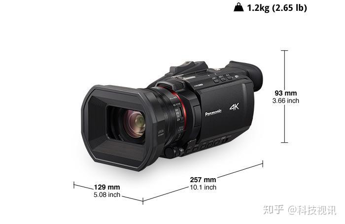 专业视频与vlog拍摄利器松下hcx1500gk专业摄像机性能卓越
