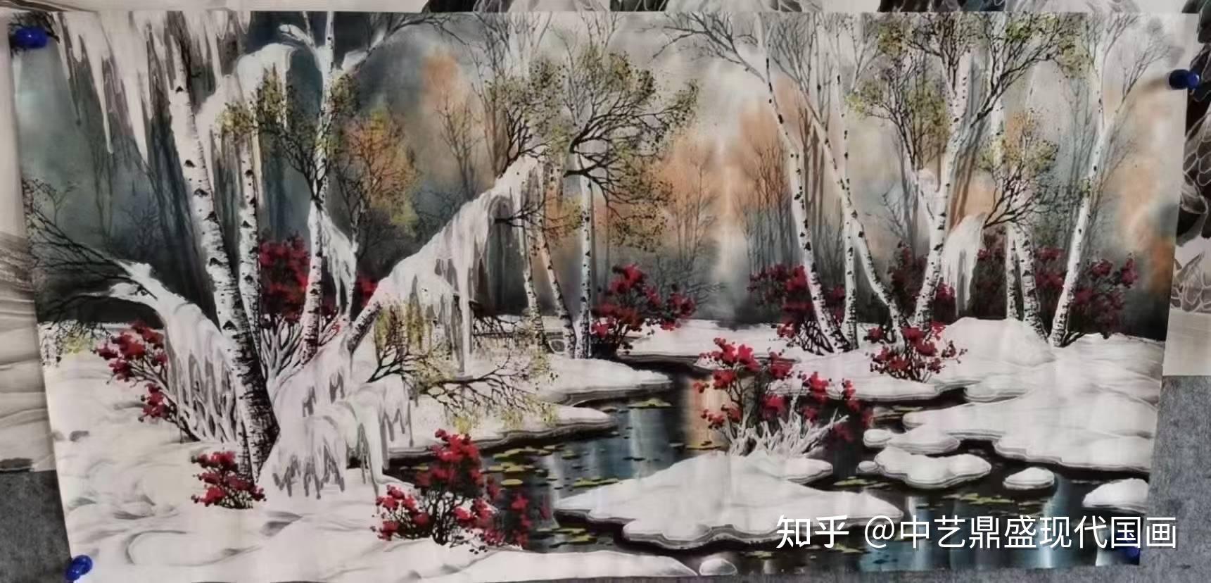 实力派冰雪画家高俊峰