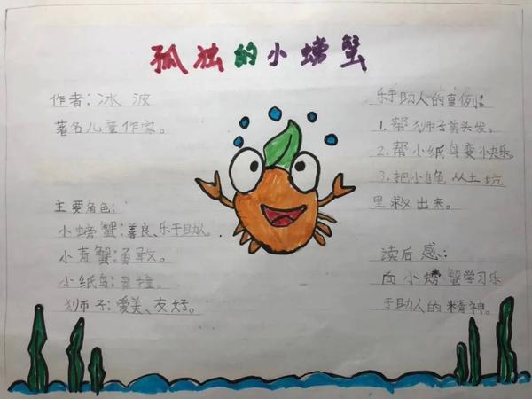 青枣读书孤独的小螃蟹