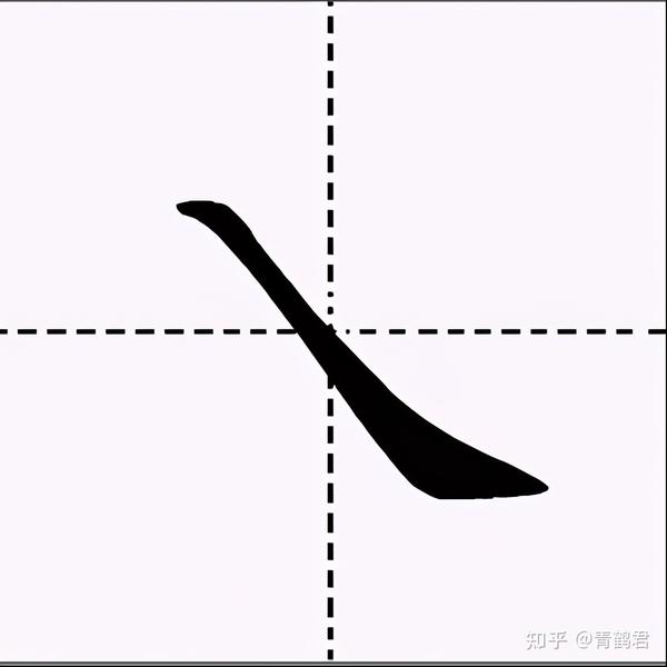 捺这个楷书基本笔画在汉字字中一共有三种形态,正捺,平捺,反捺.