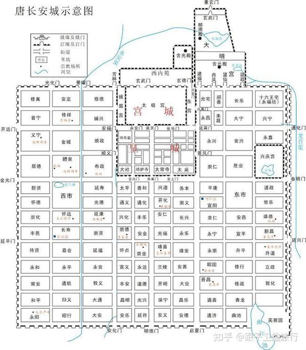 占地200平方公里的帝陵,仿唐长安城布局,拥有190余座陪葬墓