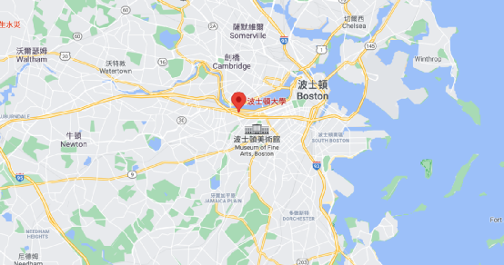 校园环境 波士顿大学位于马塞诸塞州首府及最大城市波士顿,波士顿是