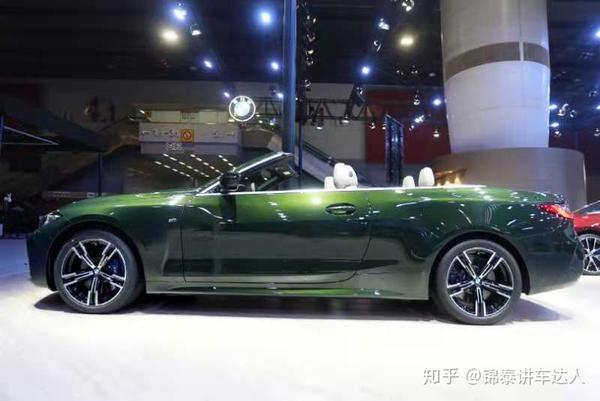 全新bmw4系敞篷轿跑圣雷莫绿