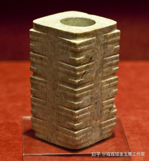 霞霞玉缘阁传统礼器之六玉琮