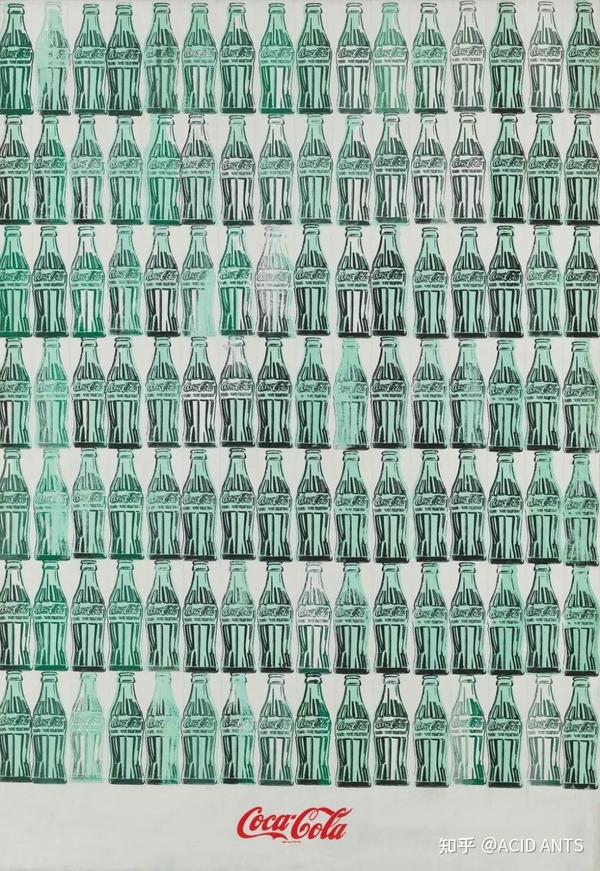 安迪·沃霍尔  绿色可口可乐瓶(green coca-cola bottles)