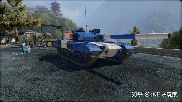 中国96b重坦: "哇~菊花?满眼望去全是菊花!"《装甲战争》0.