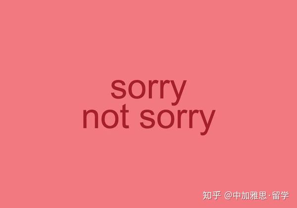 经常说sorry时要使用的10个单词