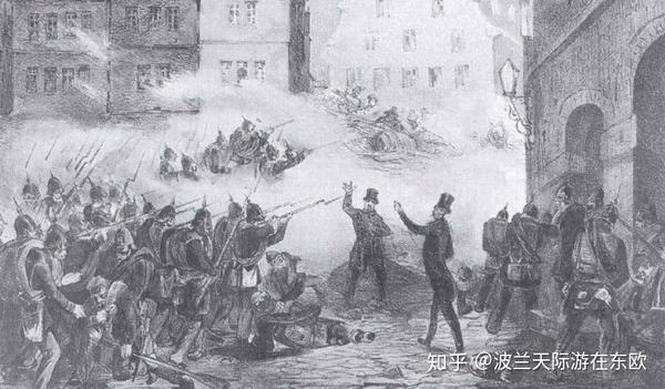 然而在1830年法国七月革命以及欧洲革命运动日益发展后,他的政治倾向