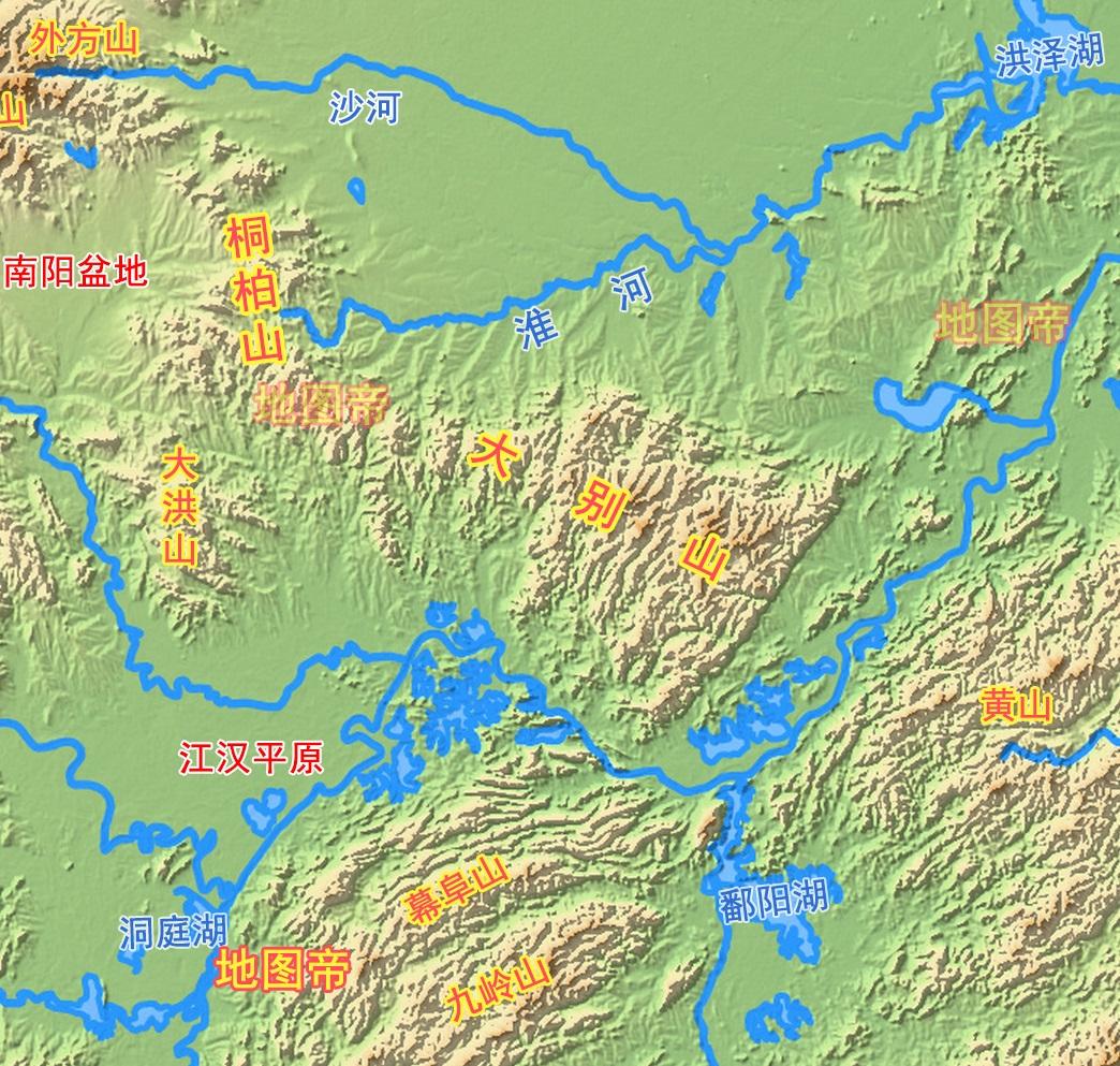 千里挺进大别山为什么是大别山