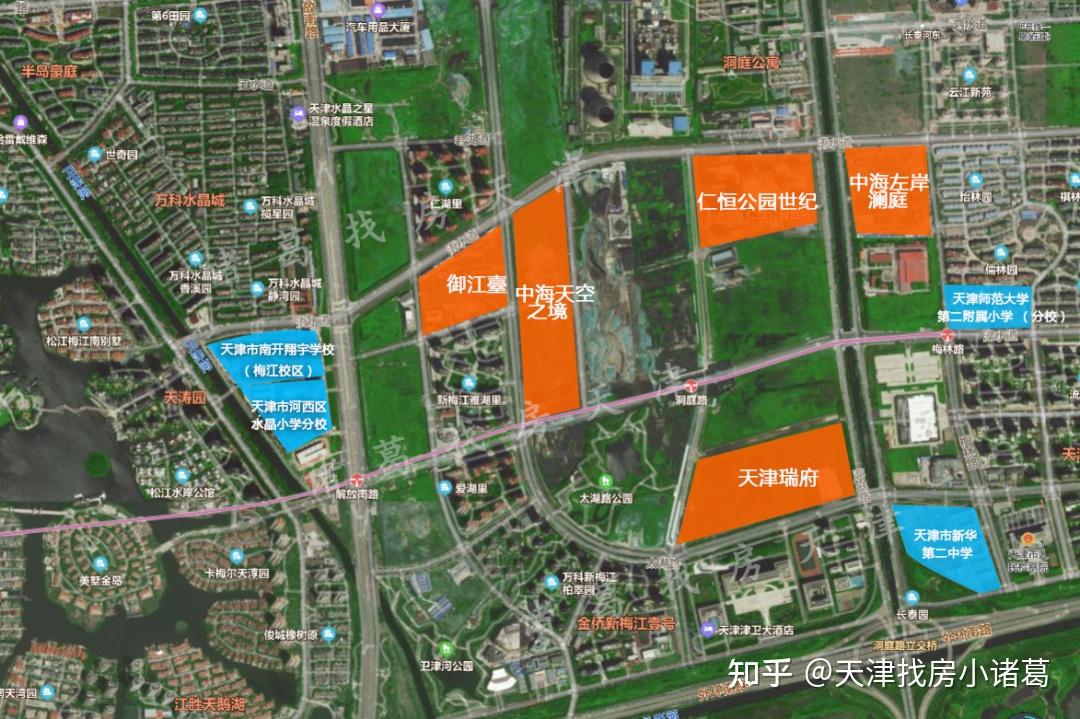 天津各城区房价地图出炉你的选房思路厘清了吗