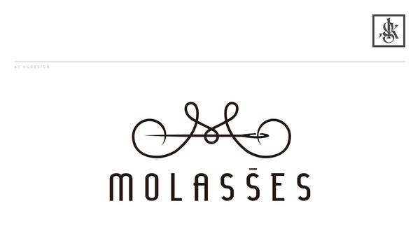 —— molasses女装logo设计