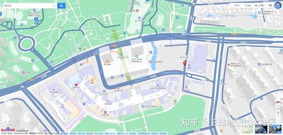 国产地图软件也能看到街道实景地图