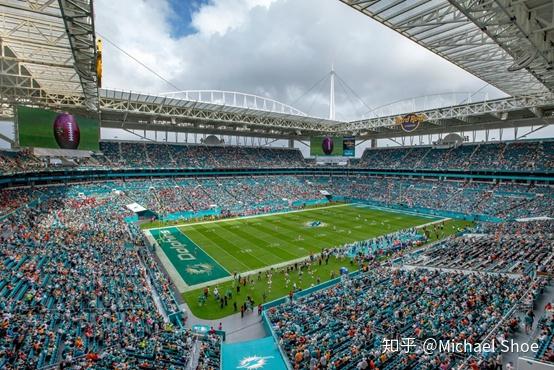 hard rock stadium; nfl海豚队比赛照