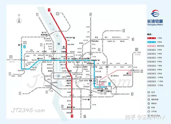 沿着地铁去买房,长沙地铁规划