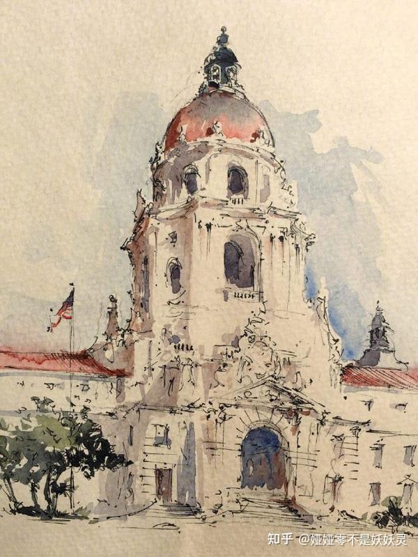 匠人馆英国分镜师alexhillkurtz建筑绘画作品
