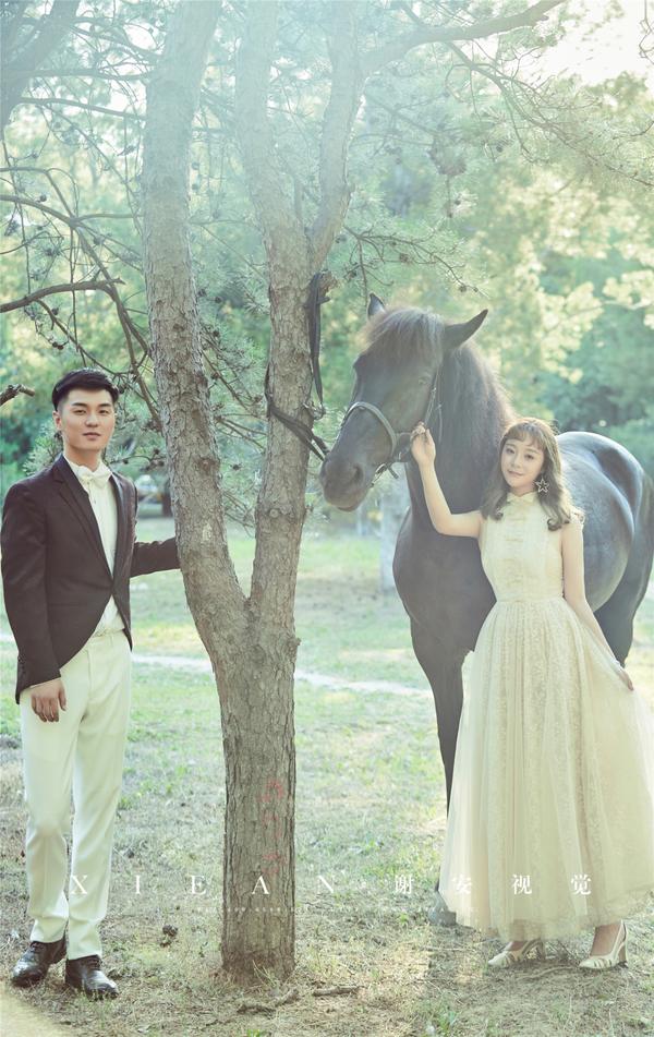 客片欣赏|#英式婚纱照#马场婚纱照来一波
