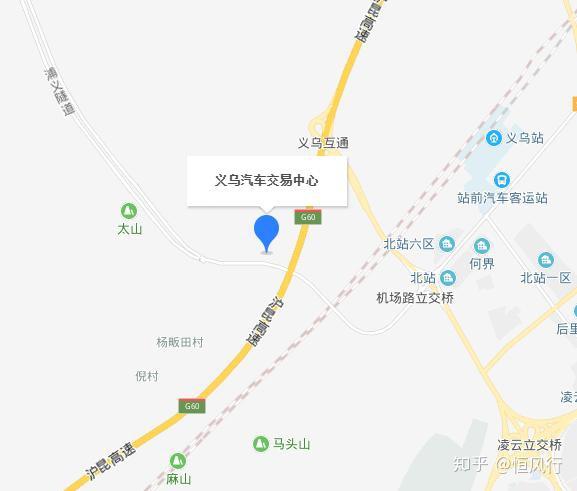 后宅街道义浦二线1000号义乌汽车交易中心(后宅街道大傅宅村旁) 启用