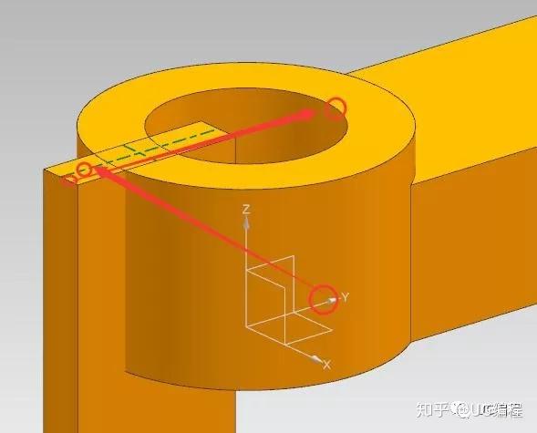 ug建模垂直轴孔座跟传动连接零件