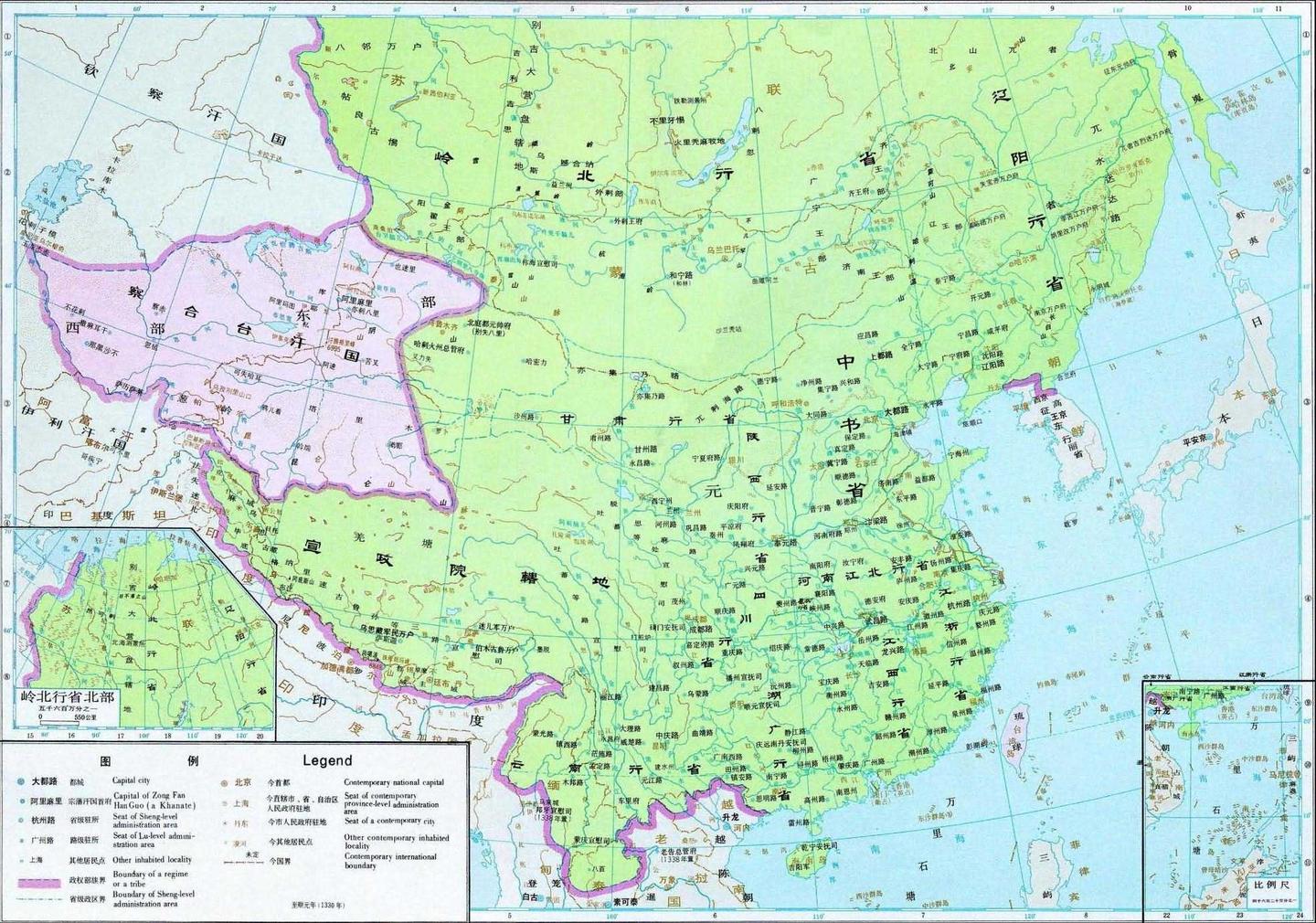 一文读懂中国五千年历史和地理演变含高清可收藏地图