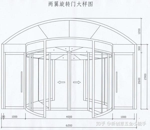 旋转门到底要选择两翼旋转门还是三翼旋转门呢