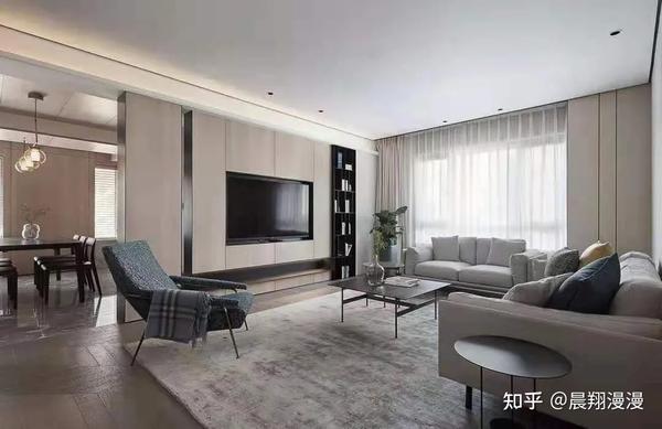 电视背景墙丨乳胶漆便宜,定制柜实用,电视墙选什么材料好?