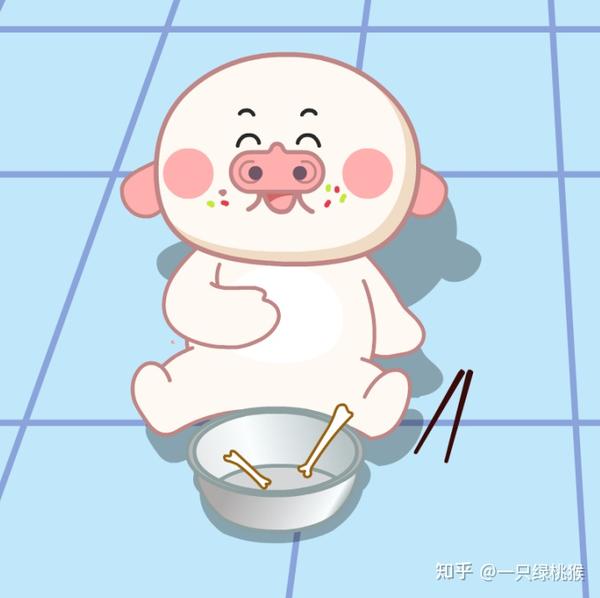 热心网友猪六六解读"干饭人",戳中了多少人的内心.