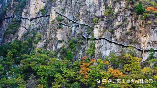 云蒙山 悬空栈道