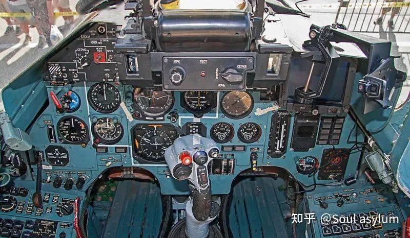 乌克兰空军一架苏-27战斗机的座舱,照片摄于2010年.