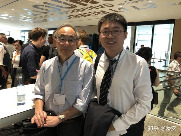 与steven chu合影