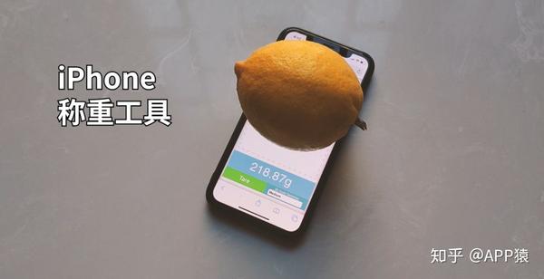 把iphone变成称重工具!真好玩