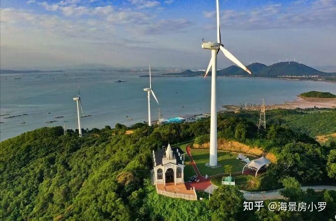 海陵岛风车山天麓山观日出日落绝美景色