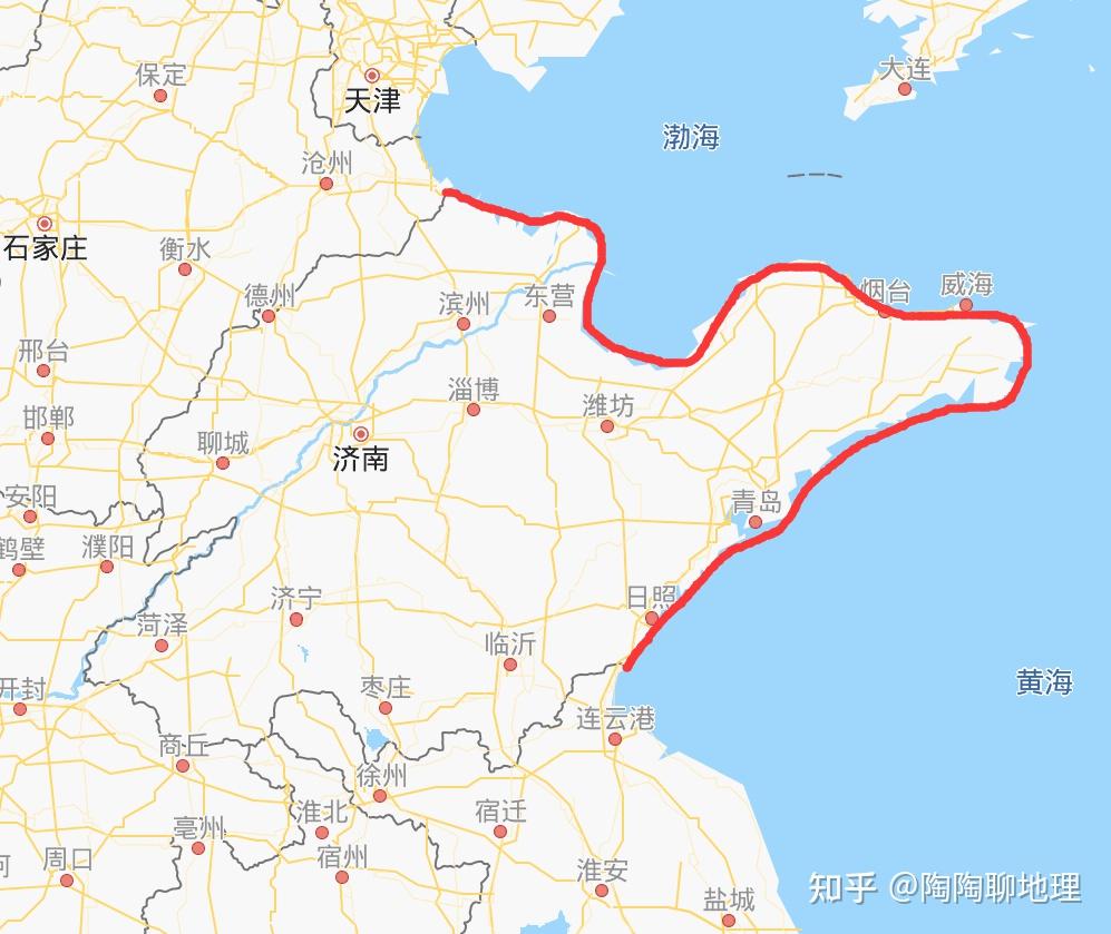 全国沿海省份海岸线长度排名广东4000多公里福建和山东随其后