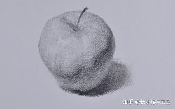 苹果素描怎么画?简单的教程让你快速上手,内附视频教程图片步骤