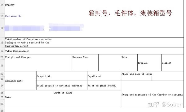 电放提单和正本提单?