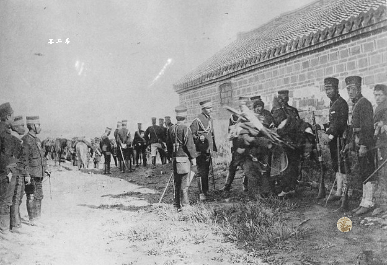 甲午战争中的真实老照片日军兵临金州城下阵亡清军无人收尸