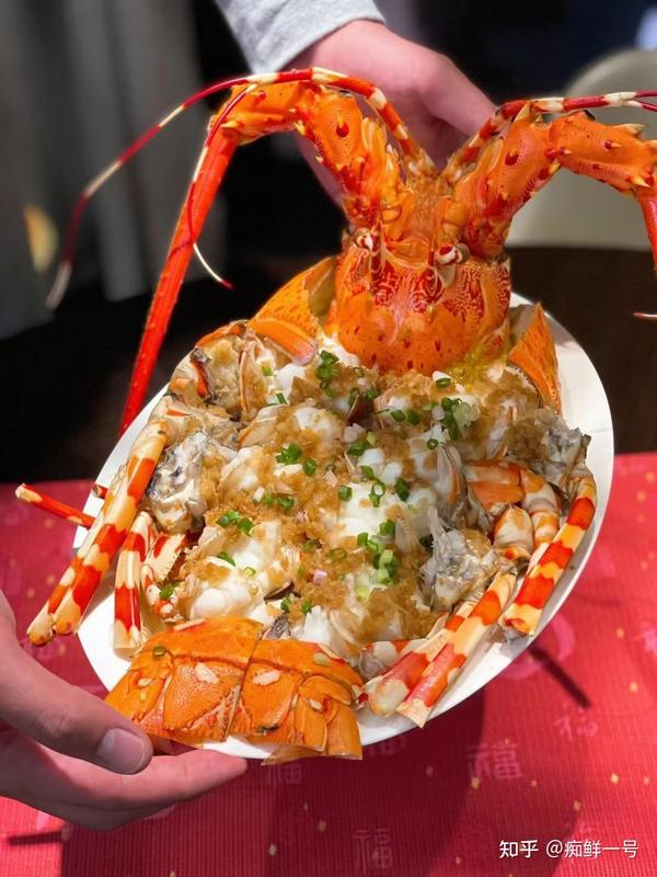 蒜蓉粉丝蒸大花龙虾做法分享东山岛海鲜
