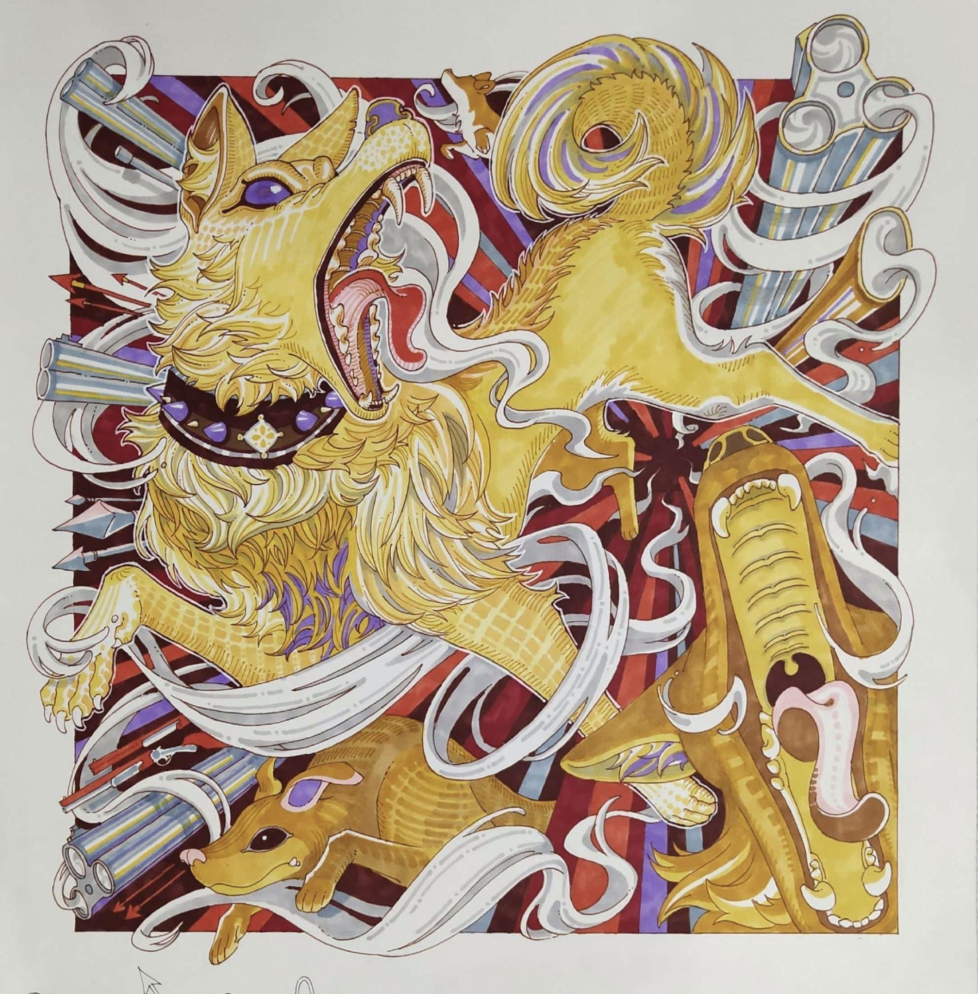 南昌大学装饰画作品欣赏,最近咨询南昌大学手绘考研的