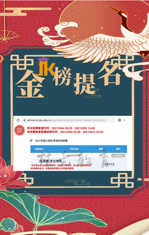 如何踏过录取线成功上岸2021在职管理类考生已高分上岸2022在职管理类