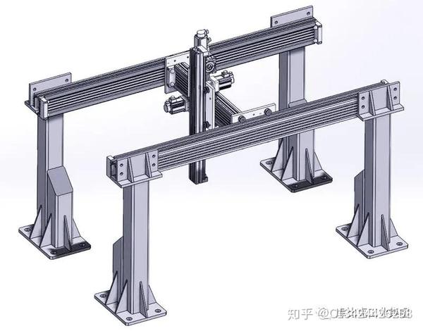 龙门式桁架机械手——导轨安装梁的选择