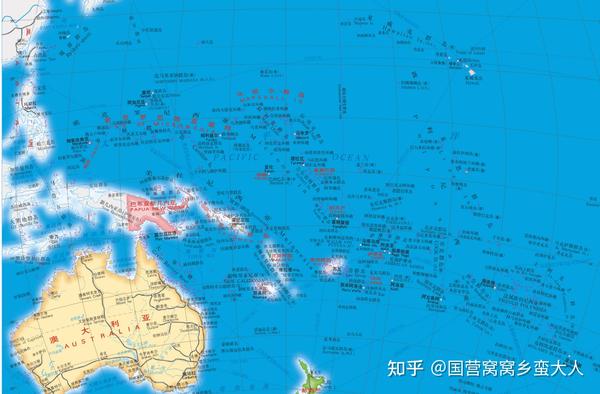 大洋洲行政区划17威克岛中途岛等美属岛屿