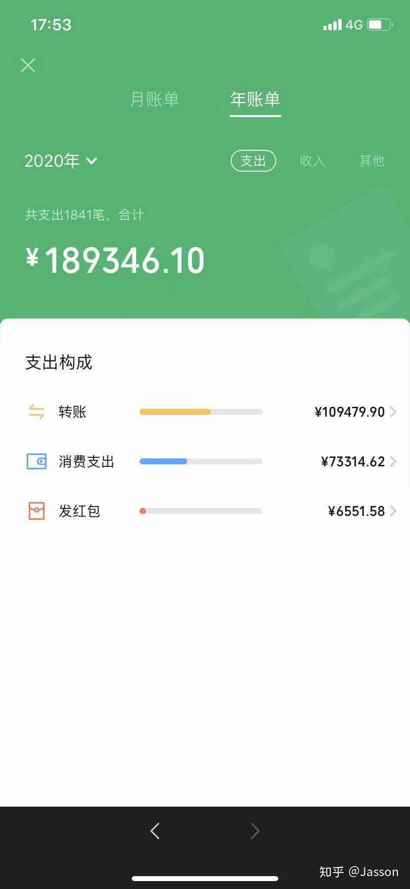 2020微信年度账单上线你今年花了多少钱哪个部分花得最多