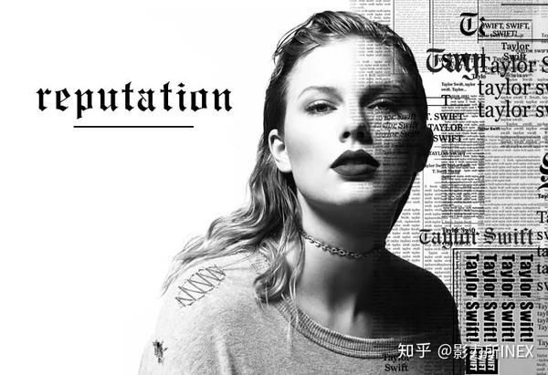 taylor swift最新专辑《reputation》封面