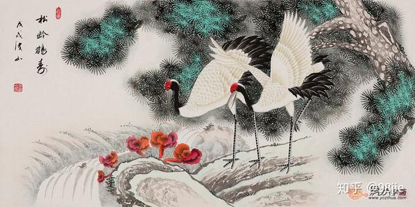 长辈过寿送什么礼物吉祥承载美好祝福和祝愿的国画花鸟画是首选