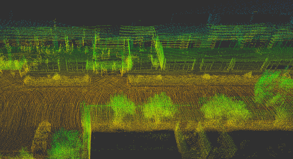 工厂建图局部--图中建筑为玻璃建筑