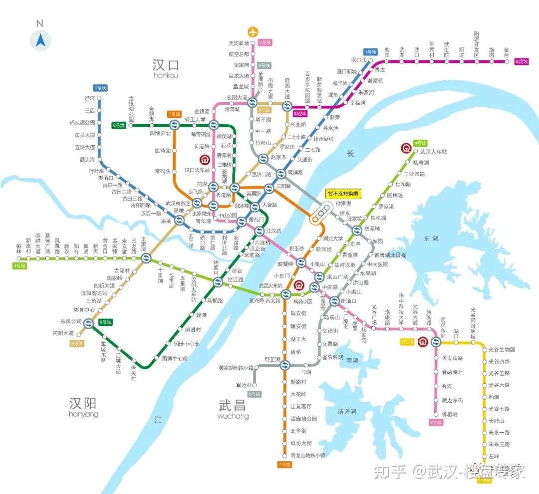 运营里程排名上,目前武汉全国第6(含有轨电车).武汉-楼盘专家