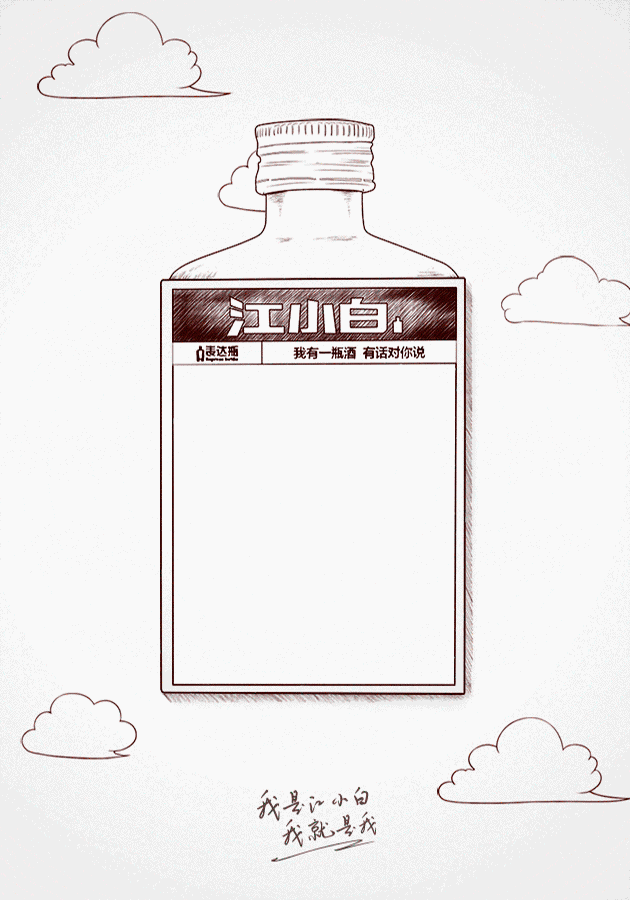 输入表达内容diy背景卡片,在朋友圈分享自己制作的外包装,页